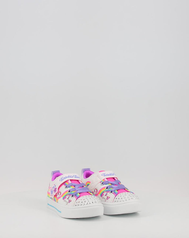 Zapatillas SKECHERS TWINKLE SPARKS - JUNPIN CLOUDS 314809 blanco