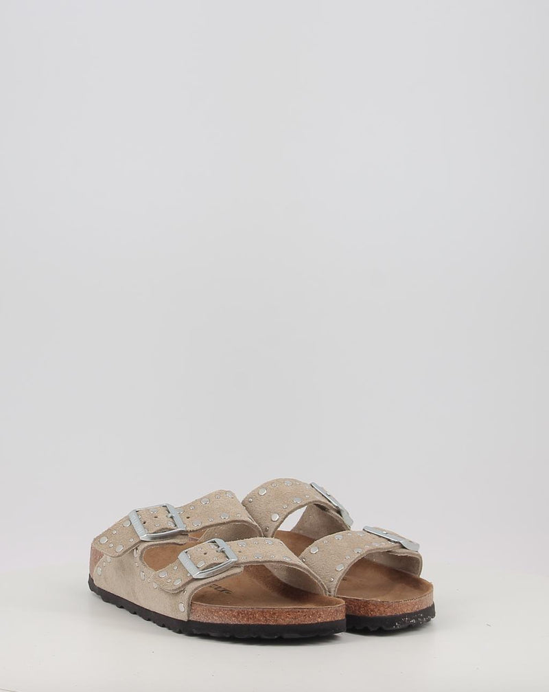 Sandalias BIRKENSTOCK ARIZONA RIVET LEVE taupe