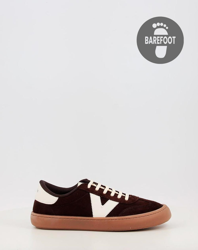 Baskets VICTORIA OLMO BAREFOOT EFECTO PIEL & SERRAJE 1186103 marron