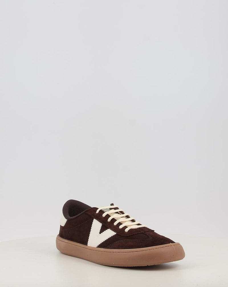 Baskets VICTORIA OLMO BAREFOOT EFECTO PIEL & SERRAJE 1186103 marron