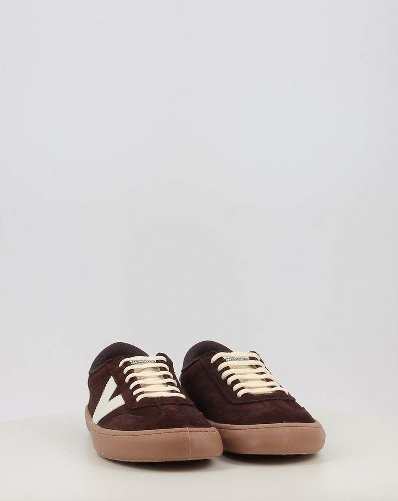 Baskets VICTORIA OLMO BAREFOOT EFECTO PIEL & SERRAJE 1186103 marron