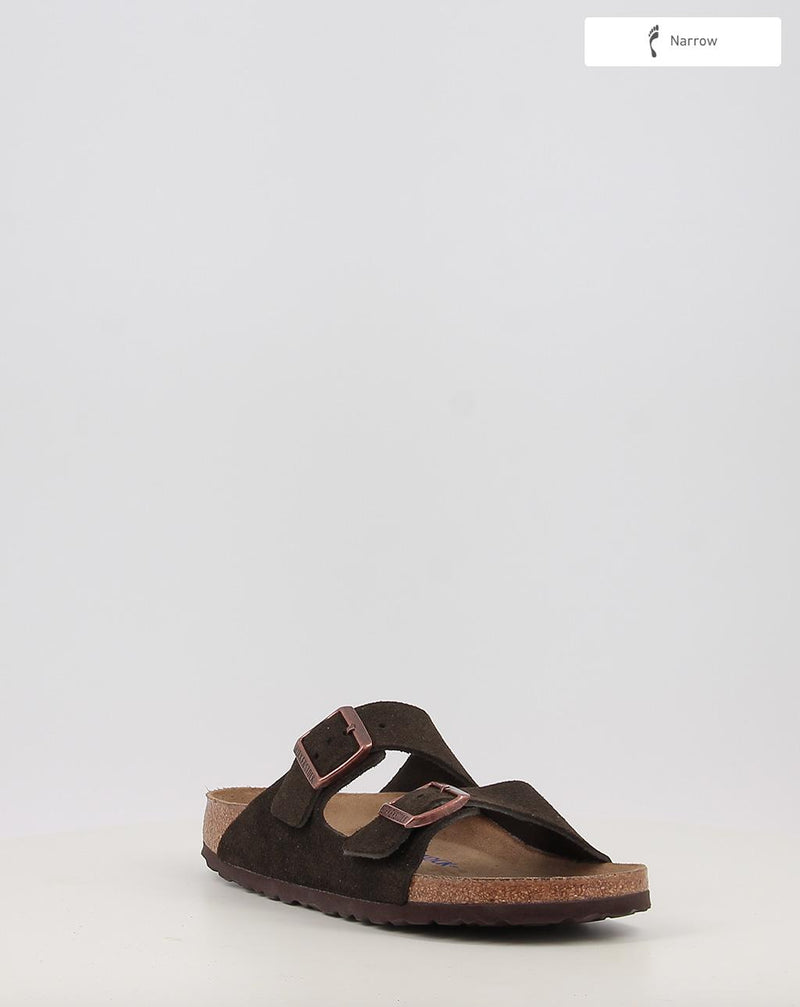 Sandales BIRKENSTOCK Arizona SFB LEVE Mocca marron