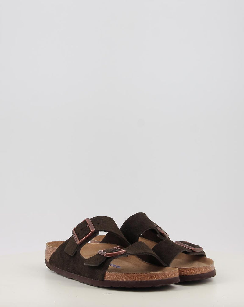 Sandales BIRKENSTOCK Arizona SFB LEVE Mocca marron