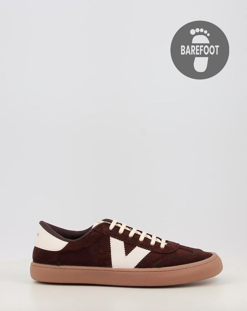 Baskets VICTORIA OLMO BAREFOOT EFECTO PIEL & SERRAJE 1186103 marron