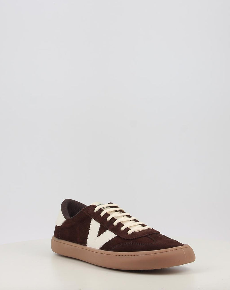 Baskets VICTORIA OLMO BAREFOOT EFECTO PIEL & SERRAJE 1186103 marron