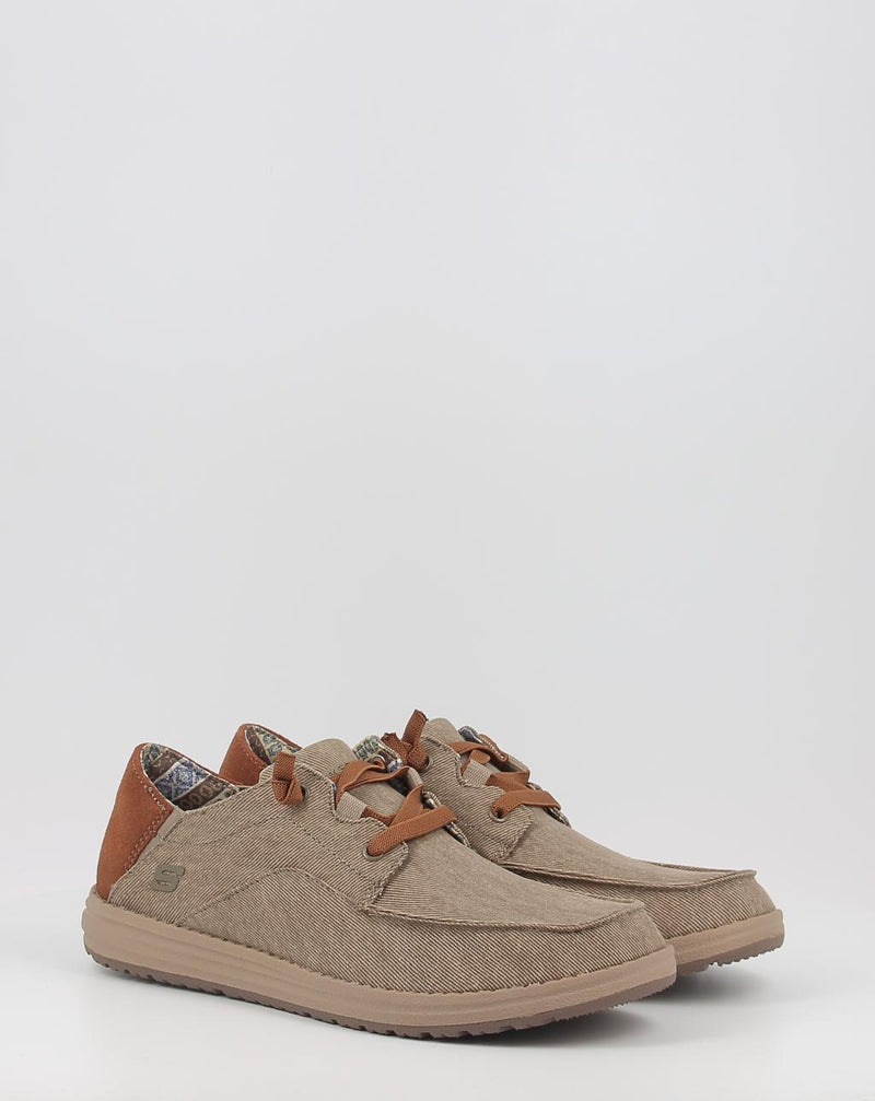 Nauticos SKECHERS RELAXED FIT MELSON - PLANON 210116 taupe