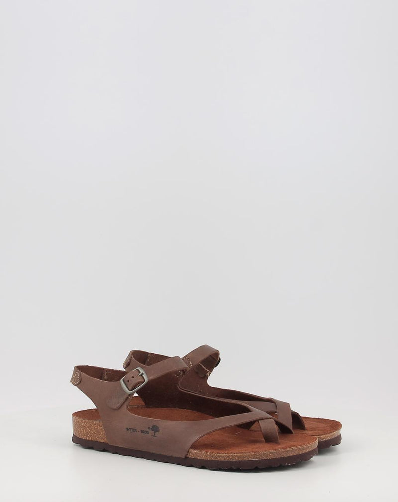 Sandalias INTERBIOS 7164 taupe