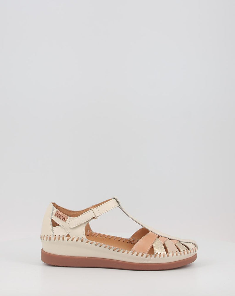 Sandalias PIKOLINOS CADAQUES W8K-0705C1 crema
