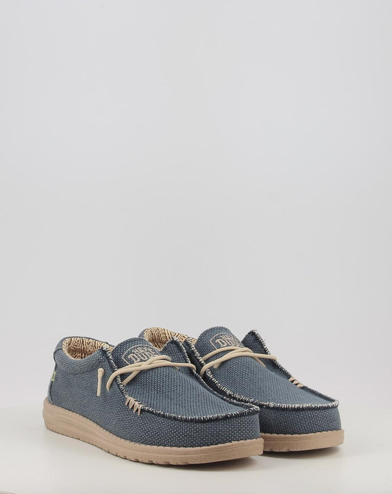 Nauticos HEY DUDE WALLY BRAIDED azul