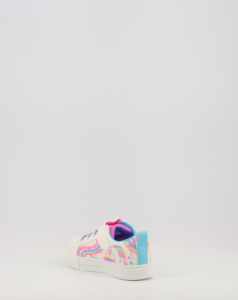 Baskets SKECHERS TWINKLE SPARKS - WHIMSICAL SHIMMER 314818N blanc