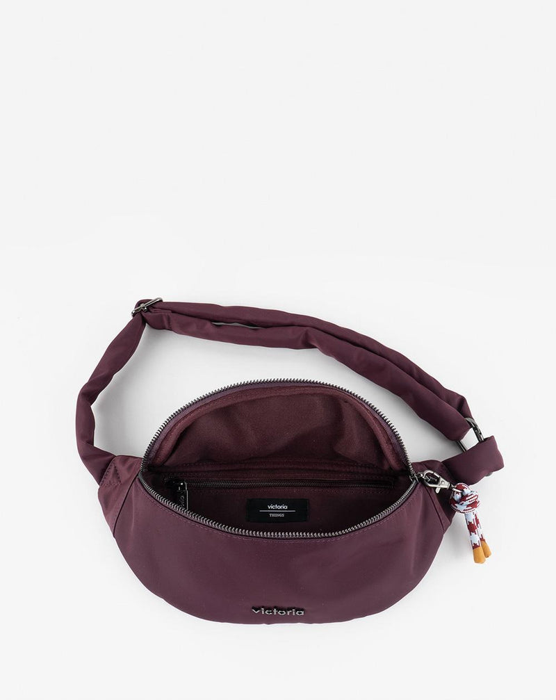 Bolsos VICTORIA BOLSO RIÑONERA NYLON 9125105 granate