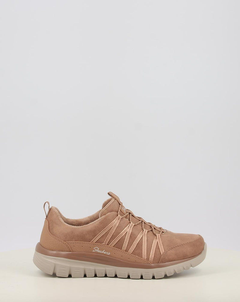 Zapatillas SKECHERS GRACEFUL - COZY HUG beig