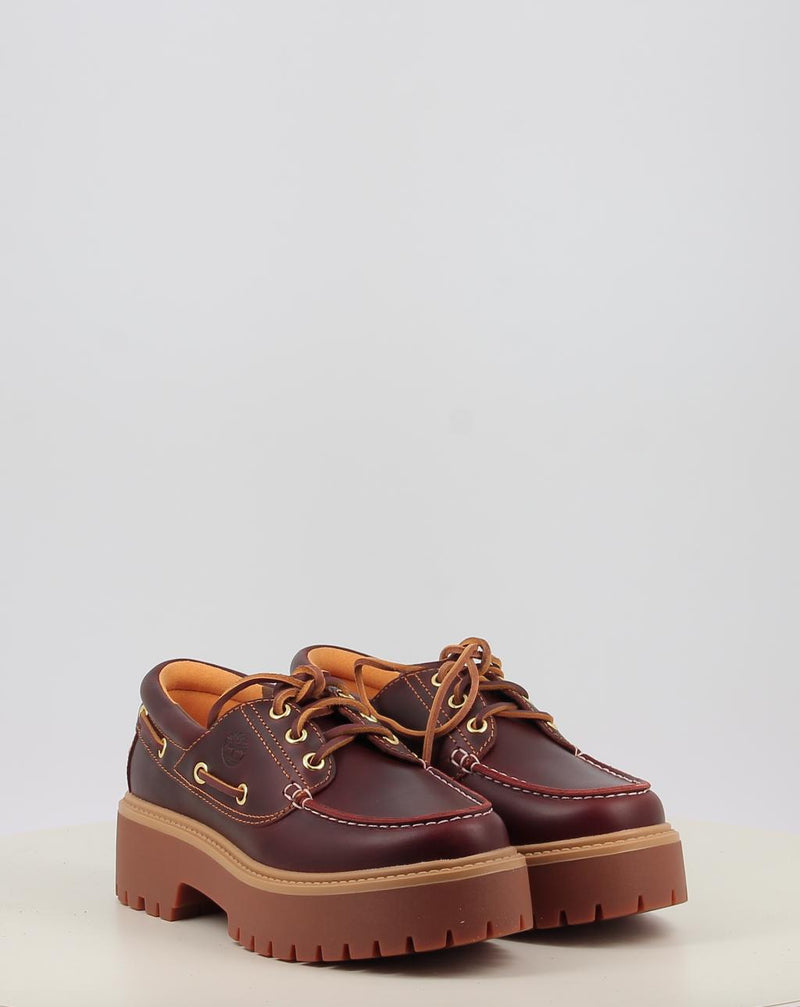 Botines TIMBERLAND STONE STREET BOAT SHOE ROOTBEER marrón