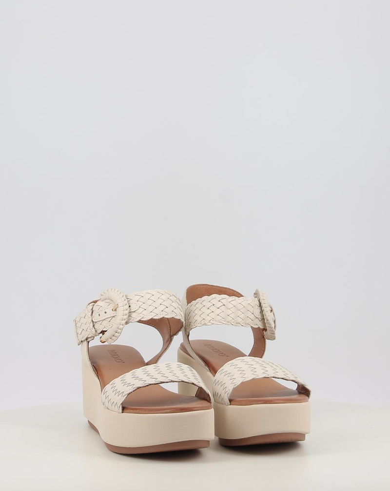Sandales INUOVO 123035 crème
