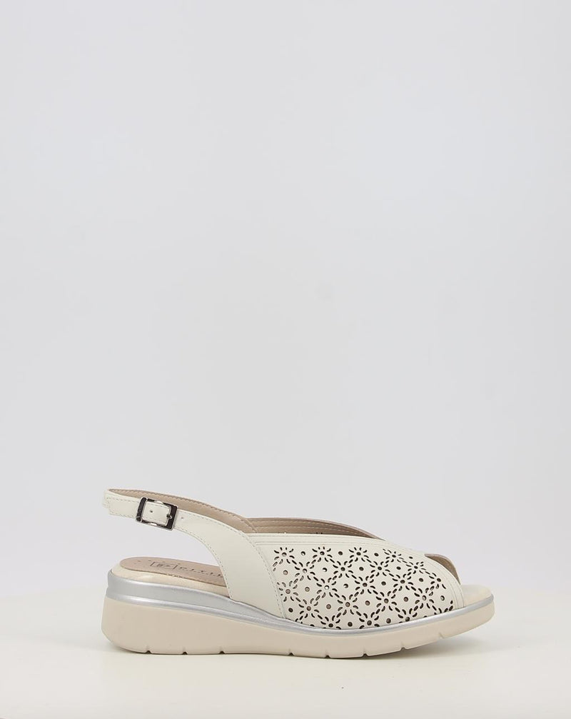 Sandales PITILLOS 11040 blanc