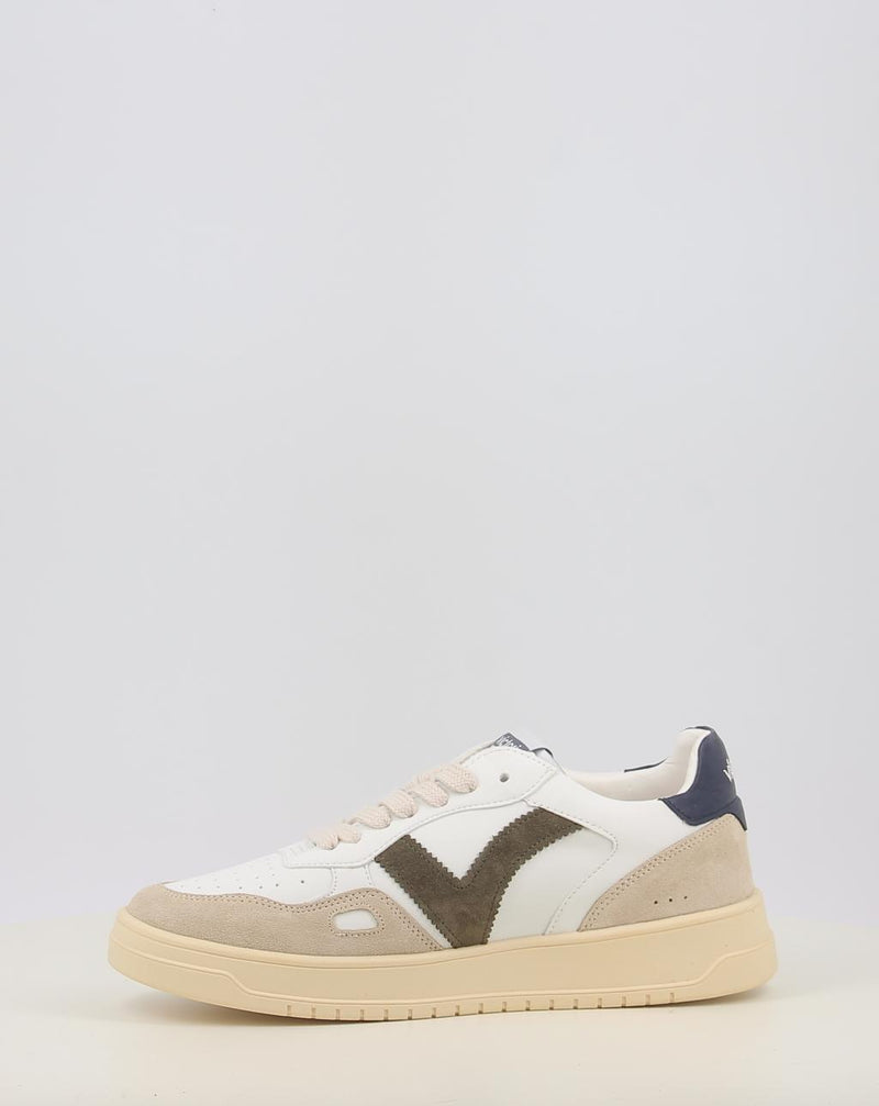 Zapatillas VICTORIA SEUL EFECTO PIEL & SERRAJE 1257101 blanco