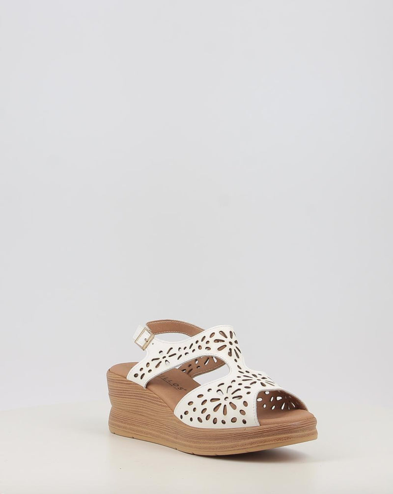 Sandales PITILLOS 11051 blanc