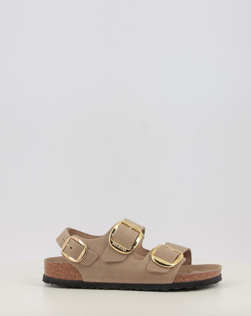 Sandales BIRKENSTOCK MILANO BIG BUCKLE LEOI HEX marron