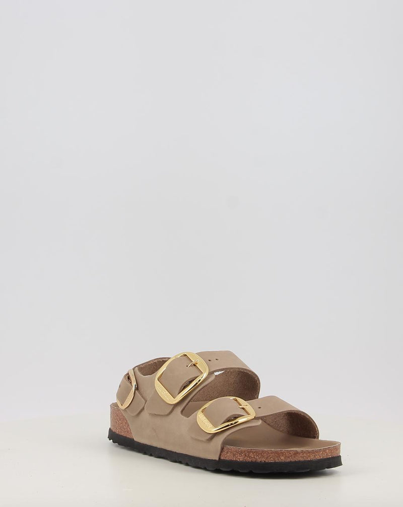 Sandales BIRKENSTOCK MILANO BIG BUCKLE LEOI HEX marron