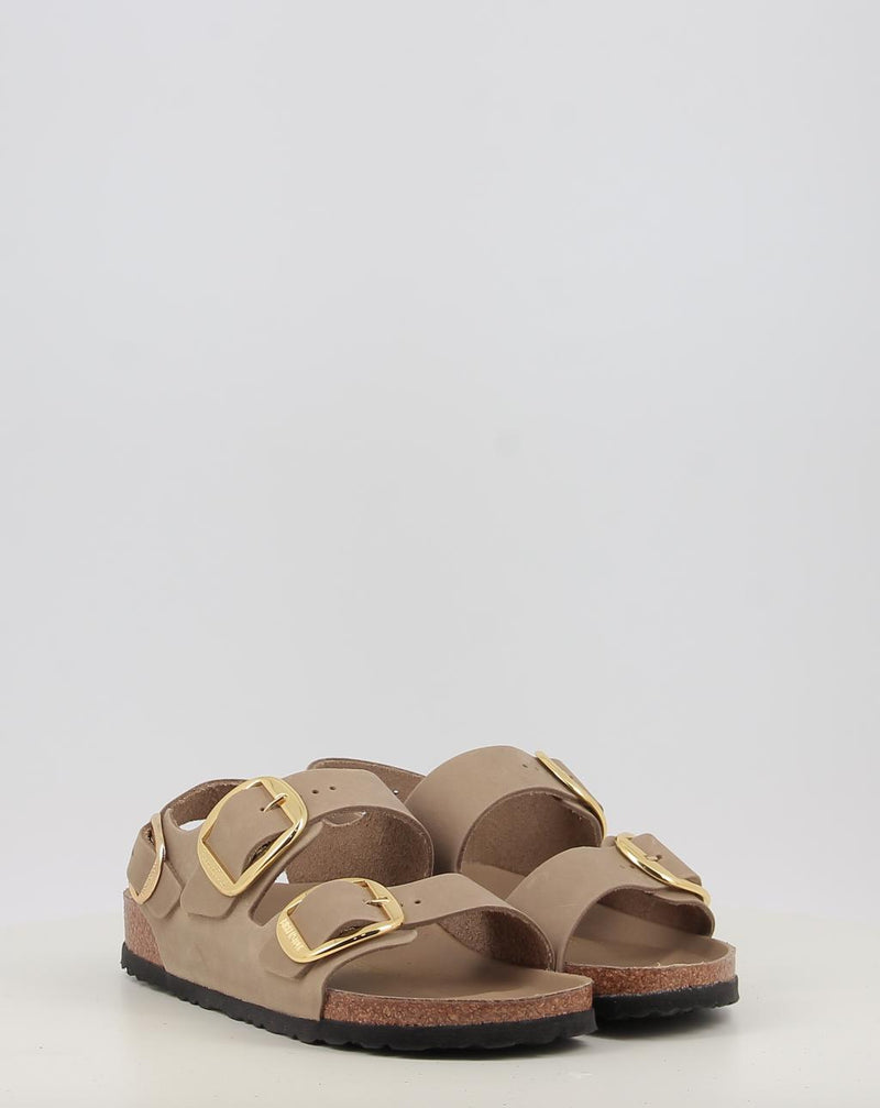Sandales BIRKENSTOCK MILANO BIG BUCKLE LEOI HEX marron