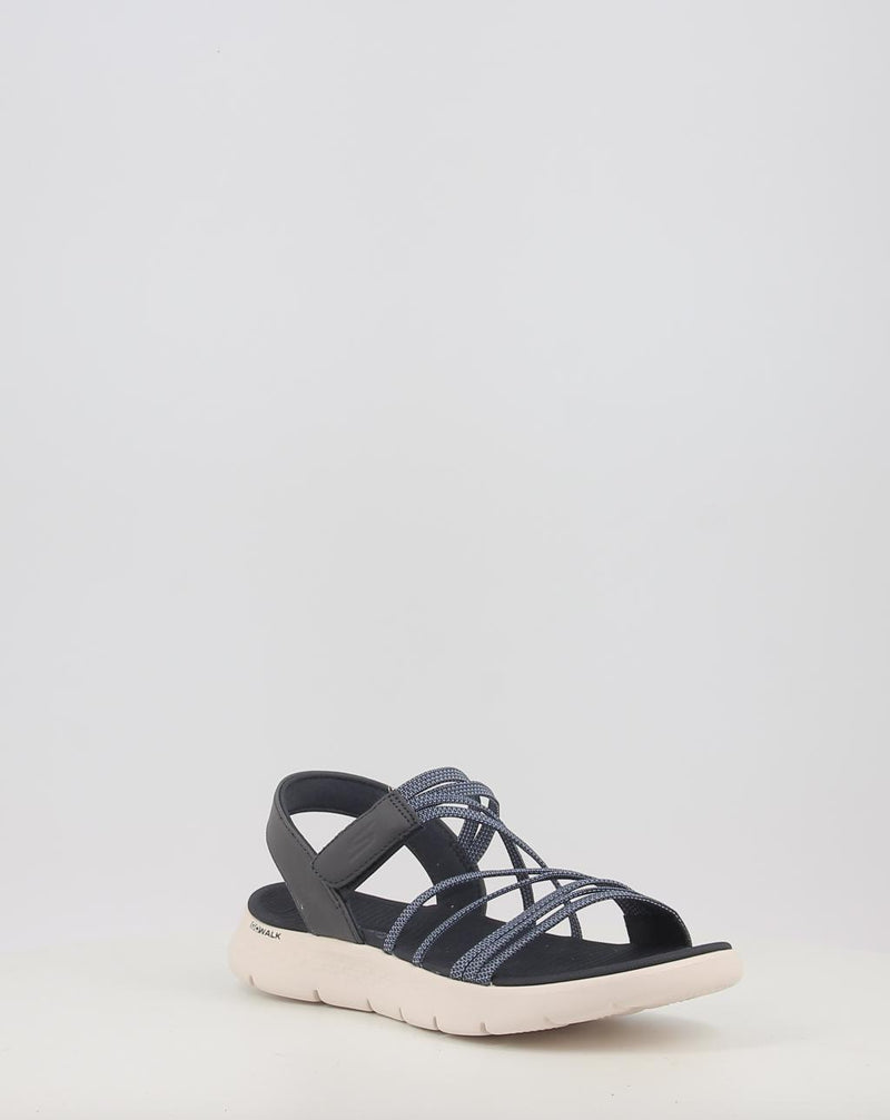 Sandales SKECHERS GO WALK FLEX SANDAL - 141473 bleu