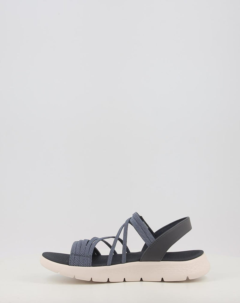 Sandales SKECHERS GO WALK FLEX SANDAL - 141473 bleu