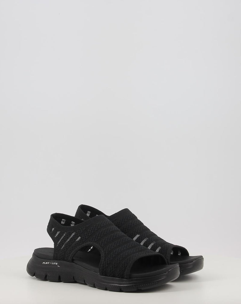 Sandales SKECHERS FLEX APPEAL 4.0 - BOLDEST 119479 noir