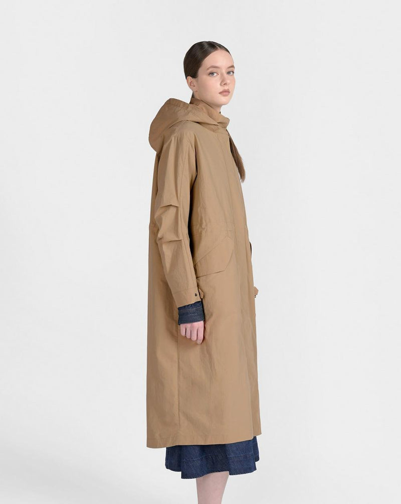 Vestes CANADIAN IRIS W HOOD GS226113 marron
