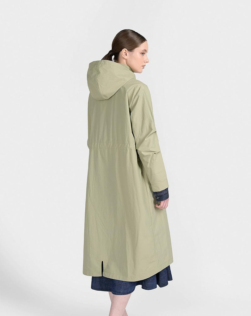 Vestes CANADIAN IRIS W HOODGS226113 vert