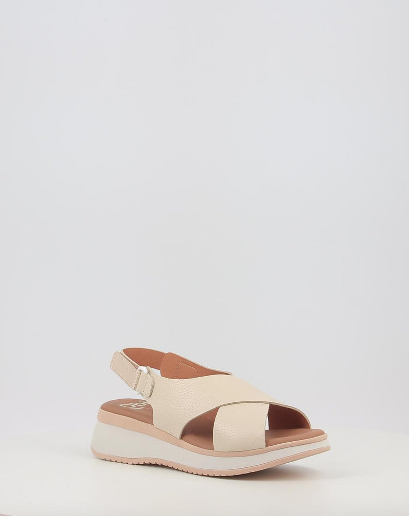 Sandales OBI SHOES 5943 crème