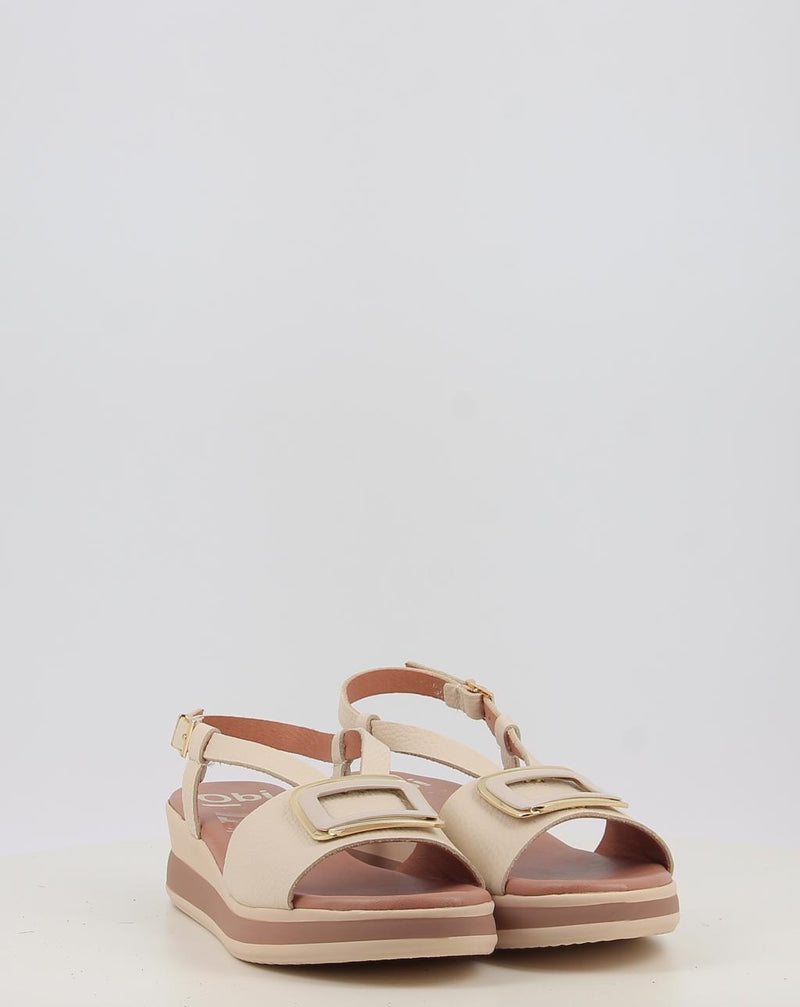Sandales OBI SHOES 6045 crème