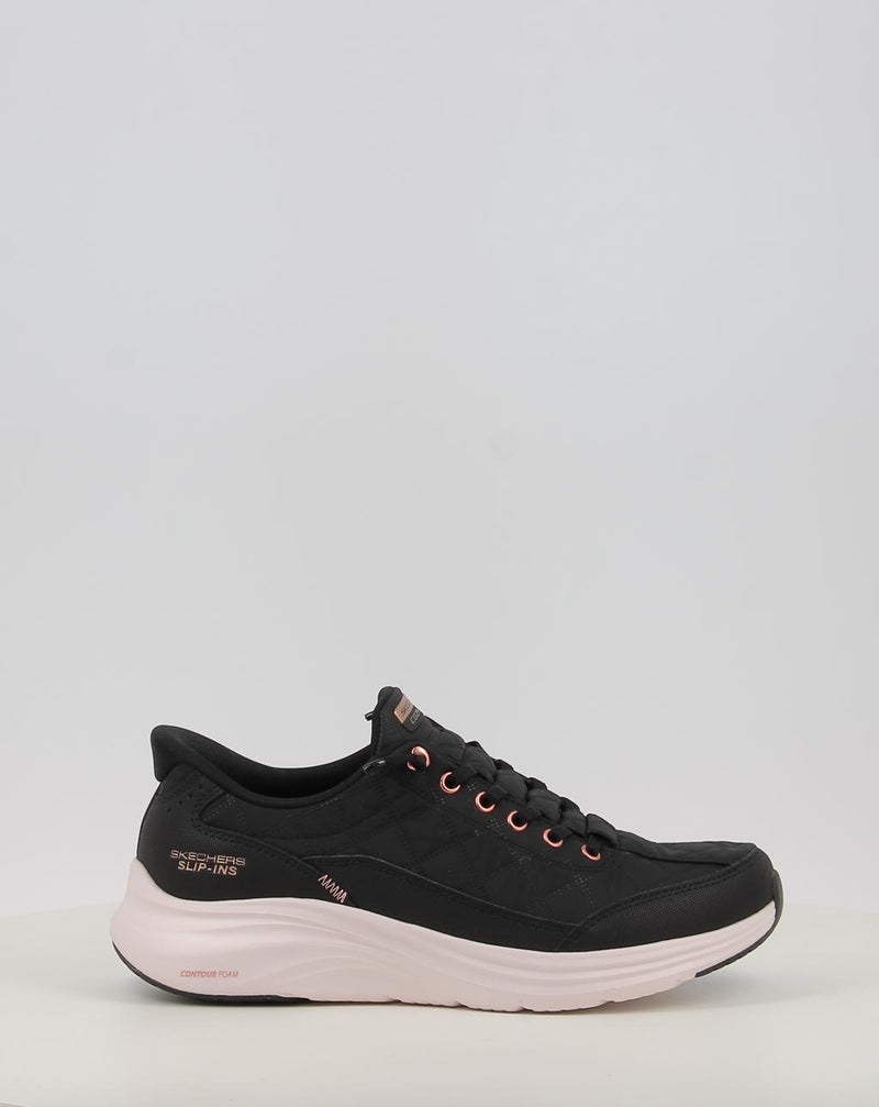 Baskets SKECHERS SKECHERS SLIP-INS: CONTOUR FOAM -GOLDEN HOUR noir