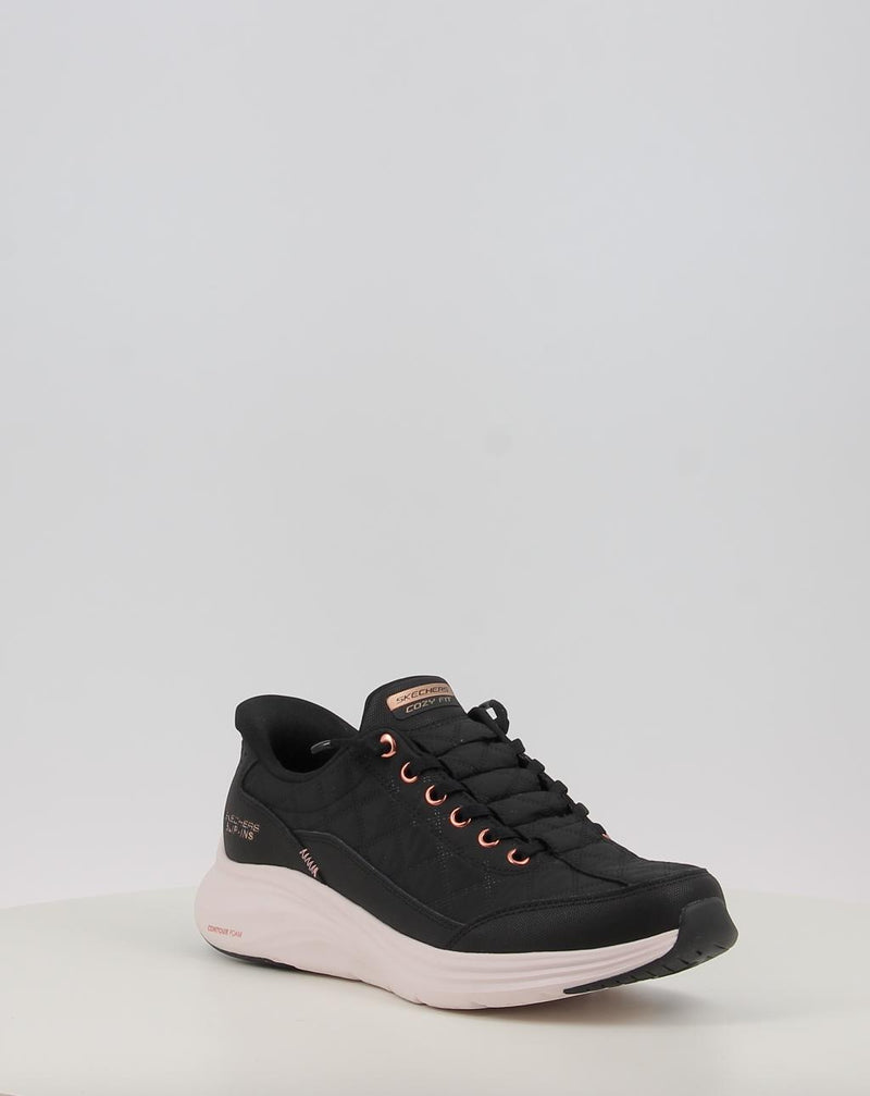 Baskets SKECHERS SKECHERS SLIP-INS: CONTOUR FOAM -GOLDEN HOUR noir