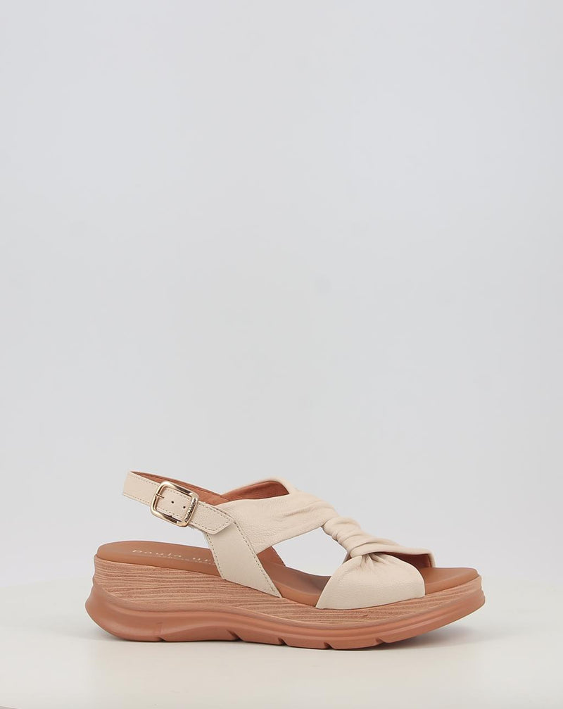 Sandales PAULA URBAN 24-776 crème