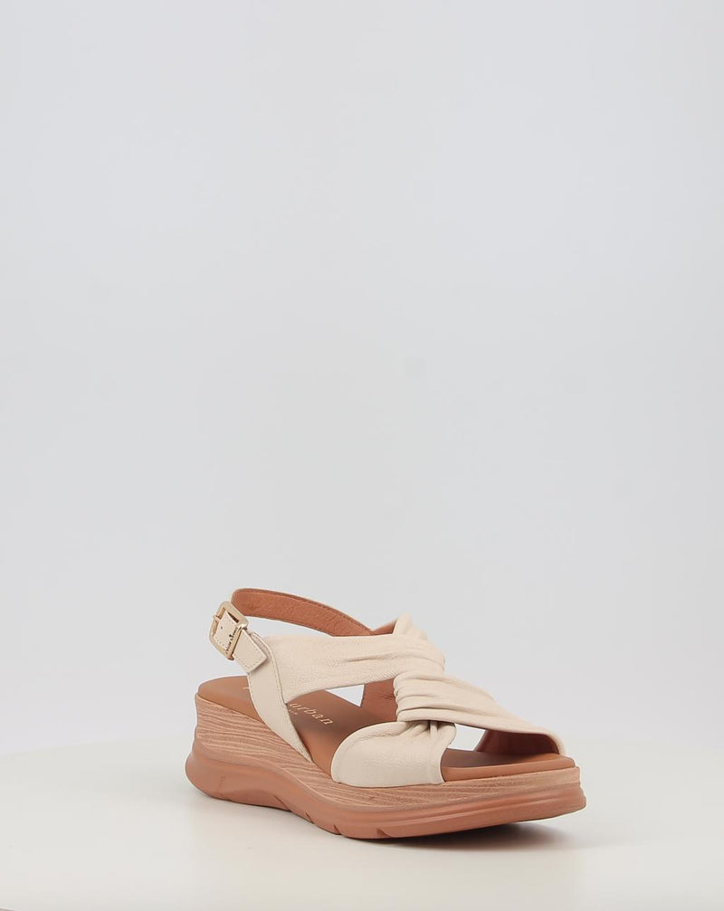 Sandales PAULA URBAN 24-776 crème