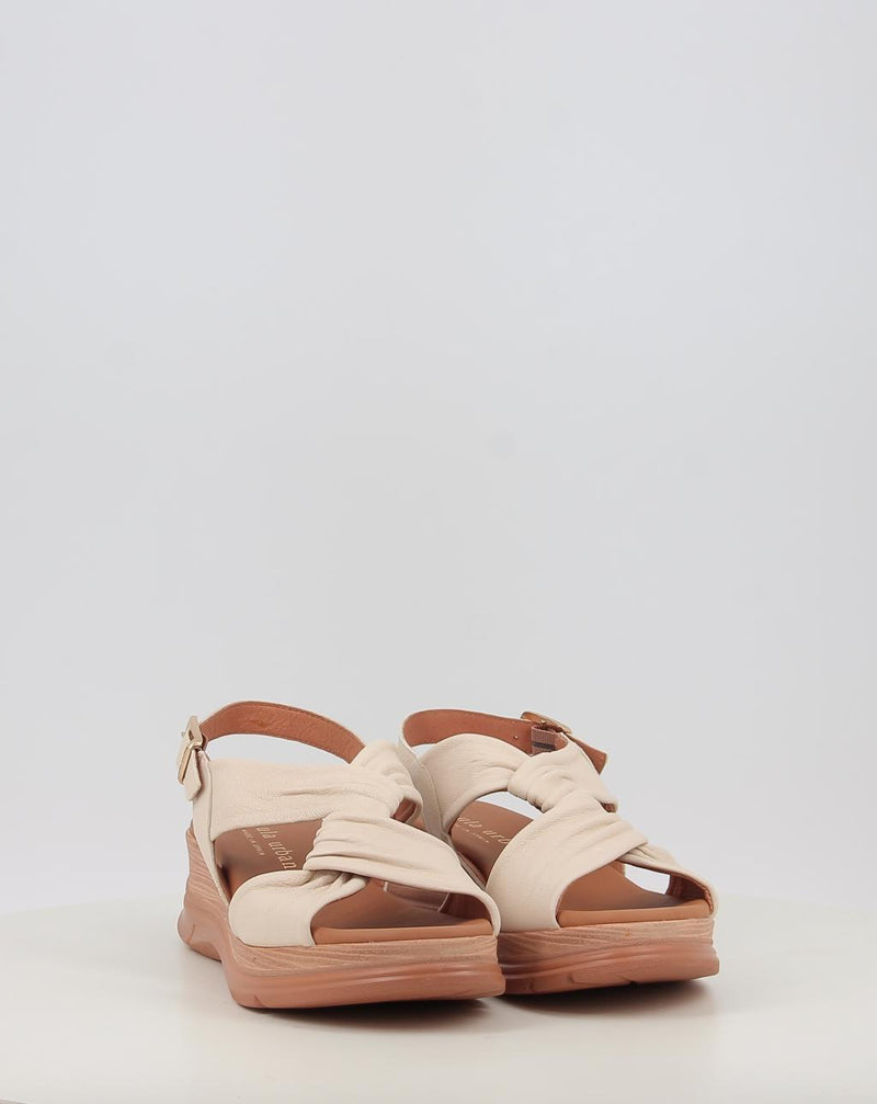 Sandales PAULA URBAN 24-776 crème
