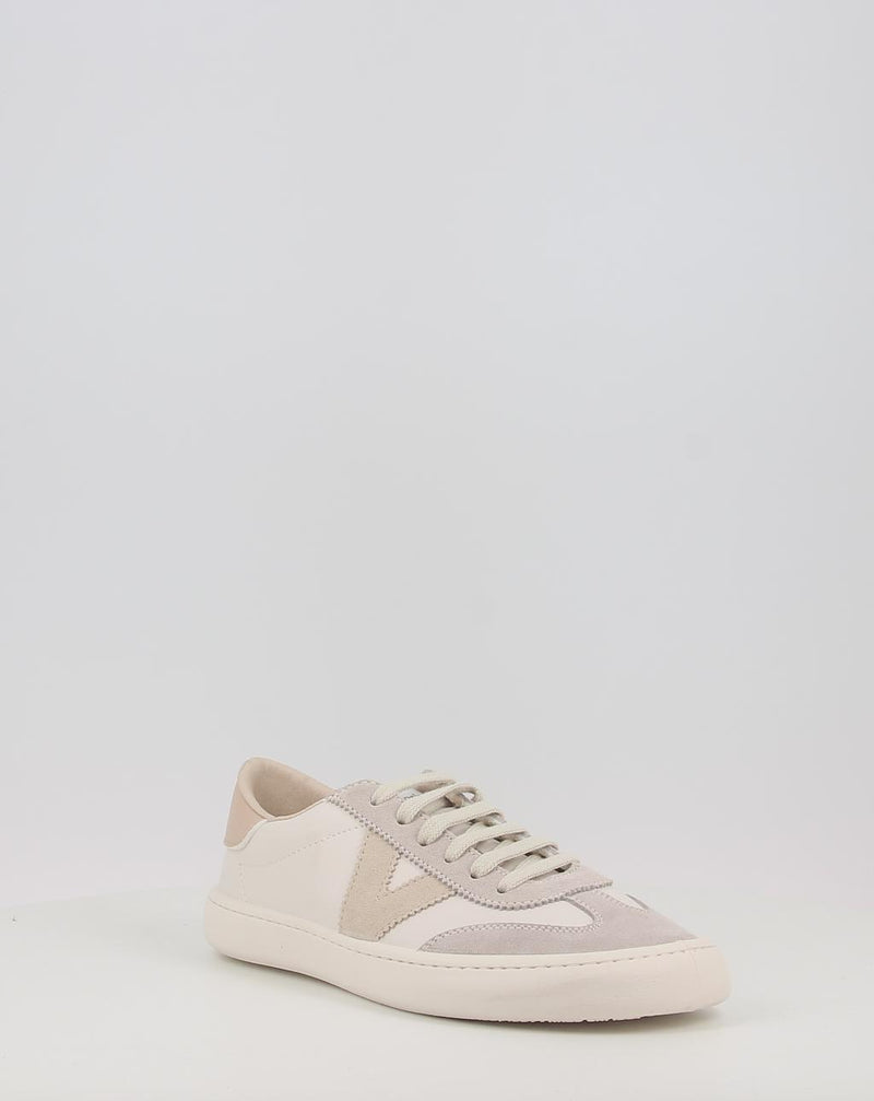 Baskets VICTORIA OLMO BAREFOOT EFECTO PIEL & SERRAJE 1186100 blanc