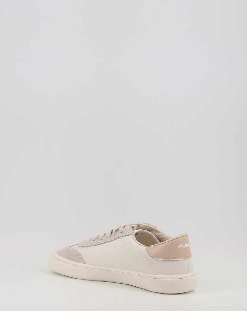 Baskets VICTORIA OLMO BAREFOOT EFECTO PIEL & SERRAJE 1186100 blanc