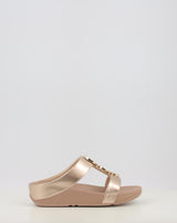 Sandales FITFLOP HALO BEAD-CIRCLE METALLIC TOE-POST SANDALS métallisé