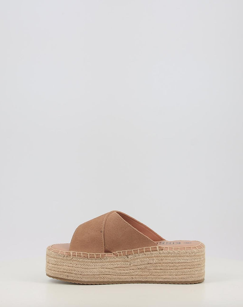 Espadrilles KISSIA BENALMA cuir