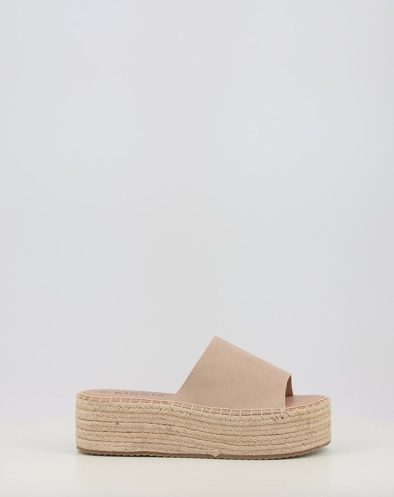 Espadrilles KISSIA COCO taupe