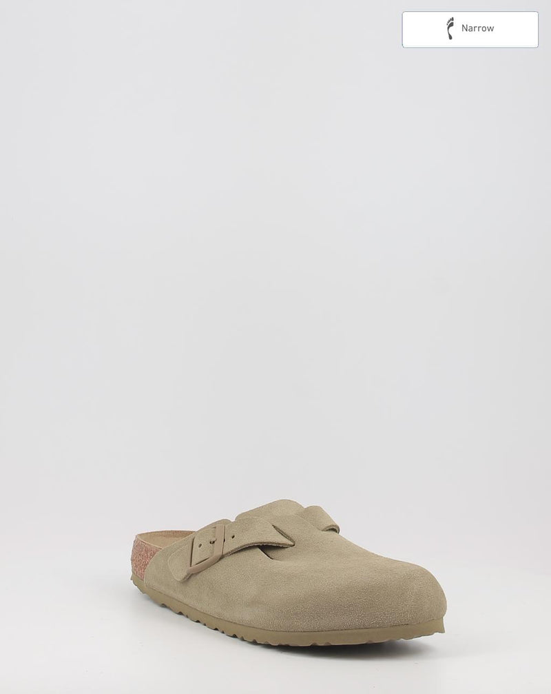 Sabots BIRKENSTOCK BOSTON LEVE Faded Khaki kaki