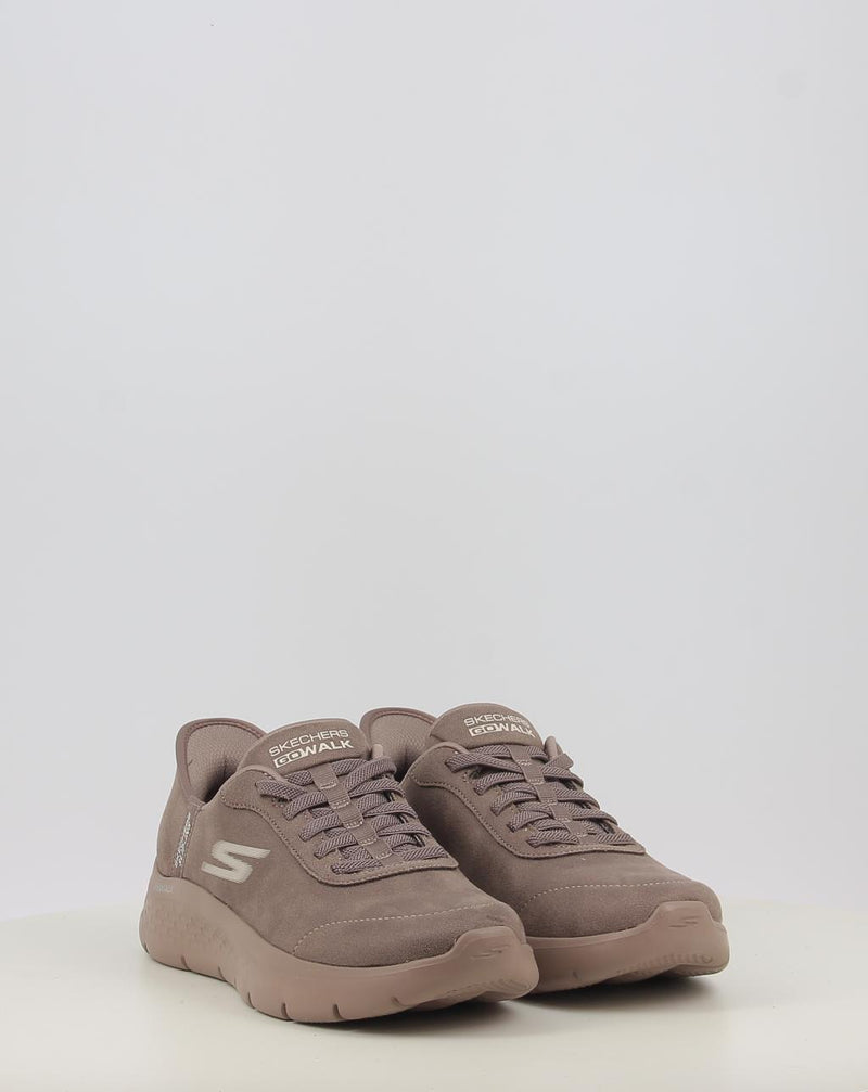 Baskets SKECHERS SLIP-INS: GO WALK FLEX- MALI marron