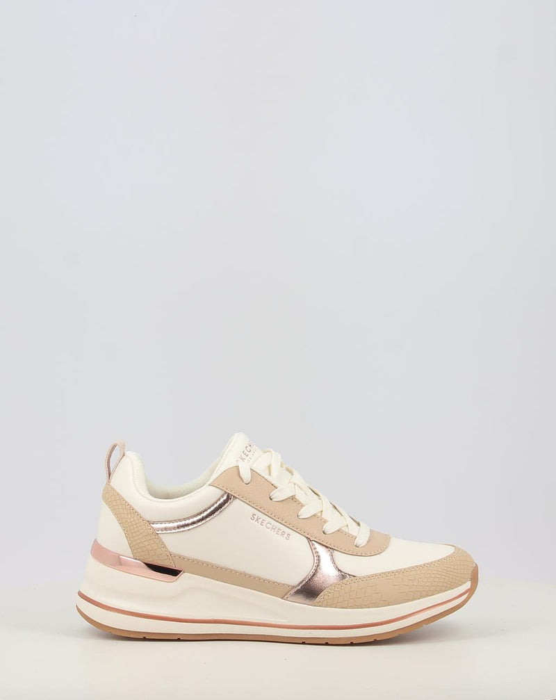 Baskets SKECHERS BILLION 2 - FINE SHINE 177345 beige