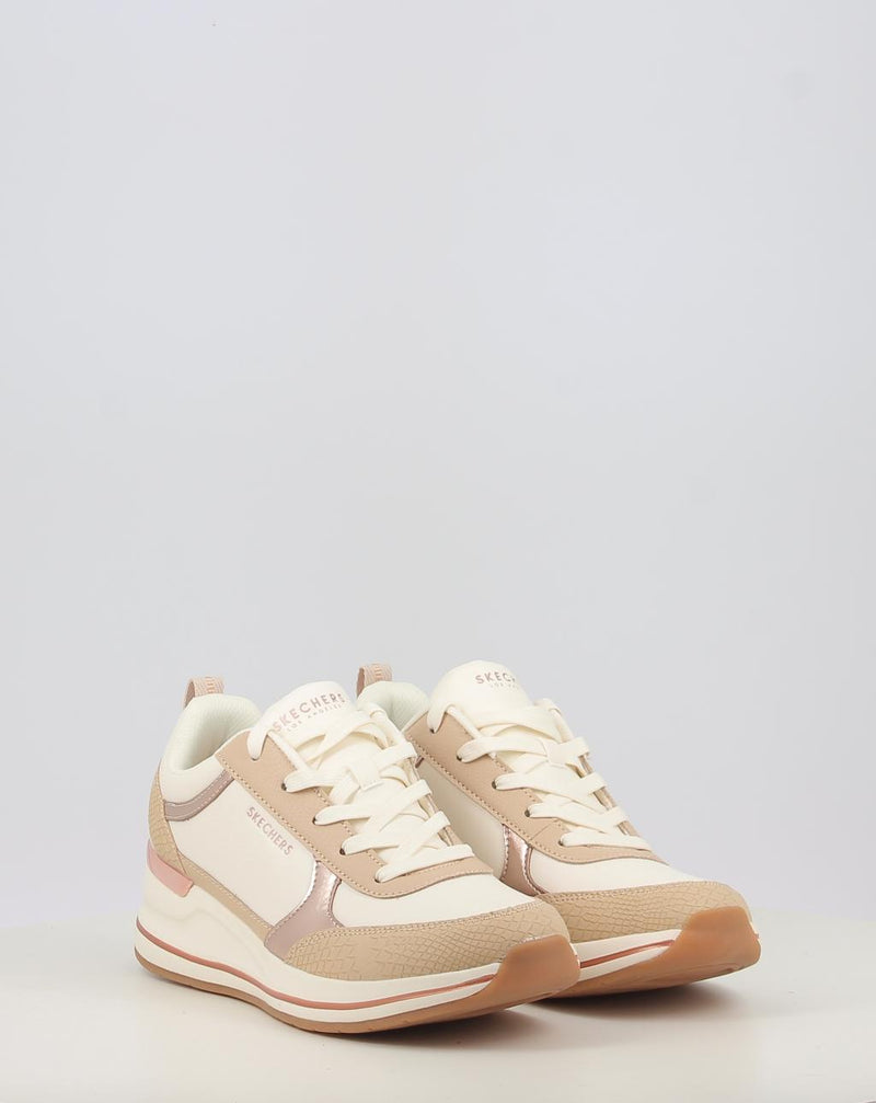 Baskets SKECHERS BILLION 2 - FINE SHINE 177345 beige
