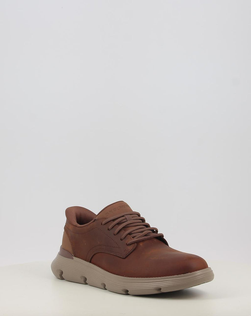 Chaussures de sport SKECHERS SLIP-INS: GARZA-DURAN marron
