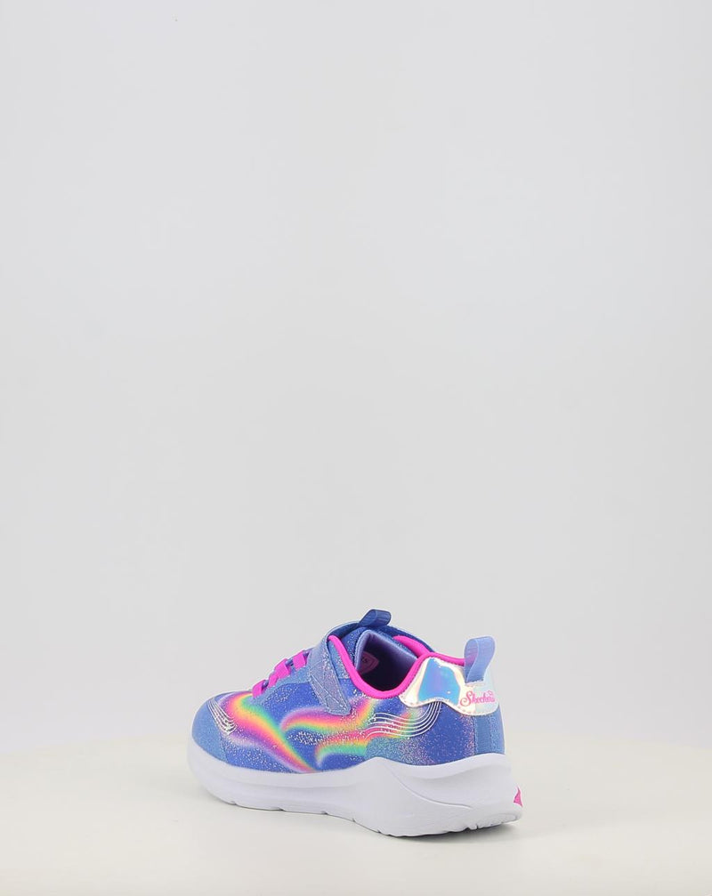 Baskets SKECHERS S-LIGHTS UNICORN CHASER 302298N-L bleu