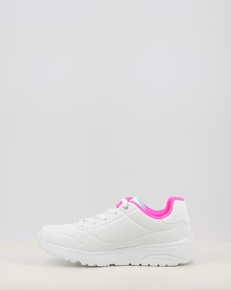 Baskets SKECHERS UNO LITE- EASY ZIP 310391L blanc