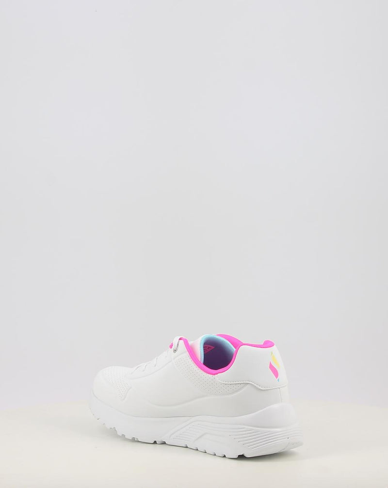 Baskets SKECHERS UNO LITE- EASY ZIP 310391L blanc