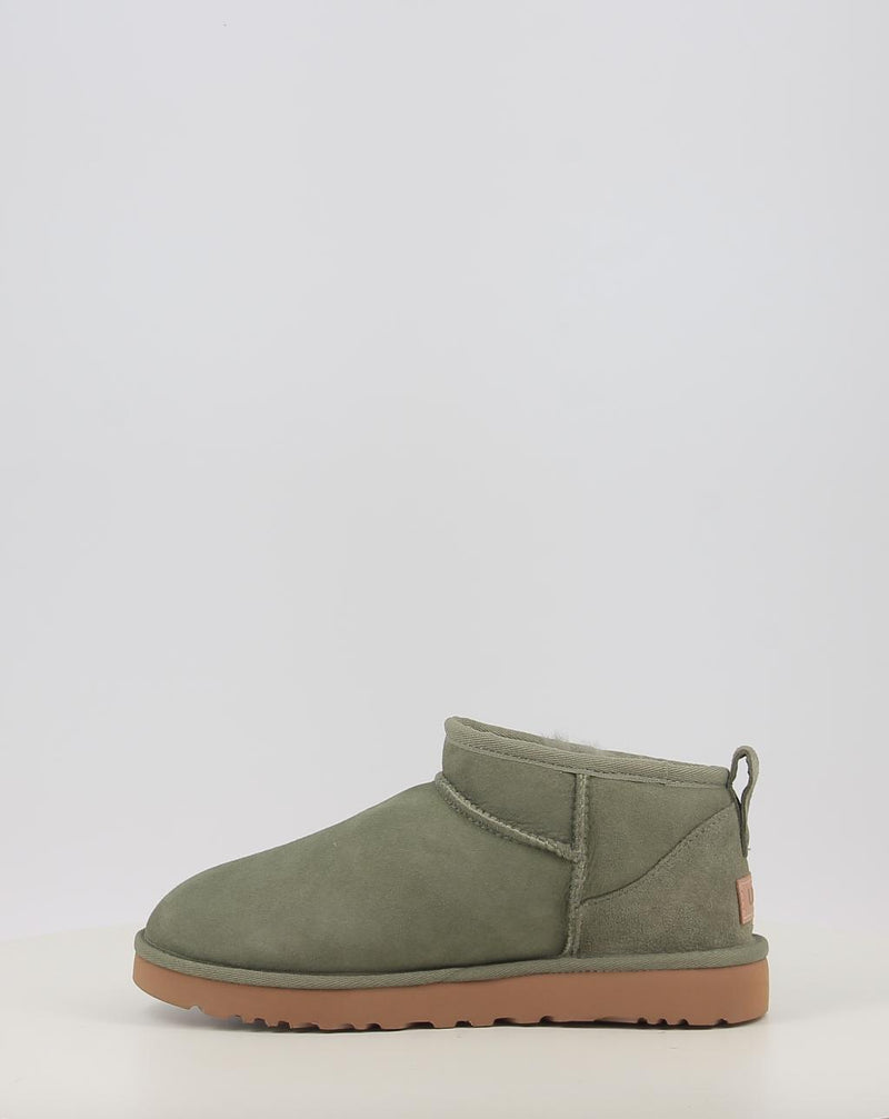 Bottines UGG CLASSIC ULTRA MINI vert